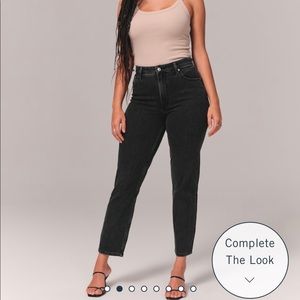 Abercrombie Curve Love Mom High Rise Jean